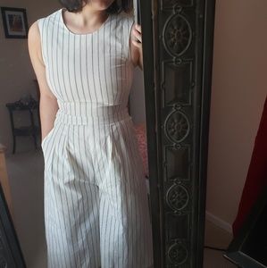 White and black Jumpsuits